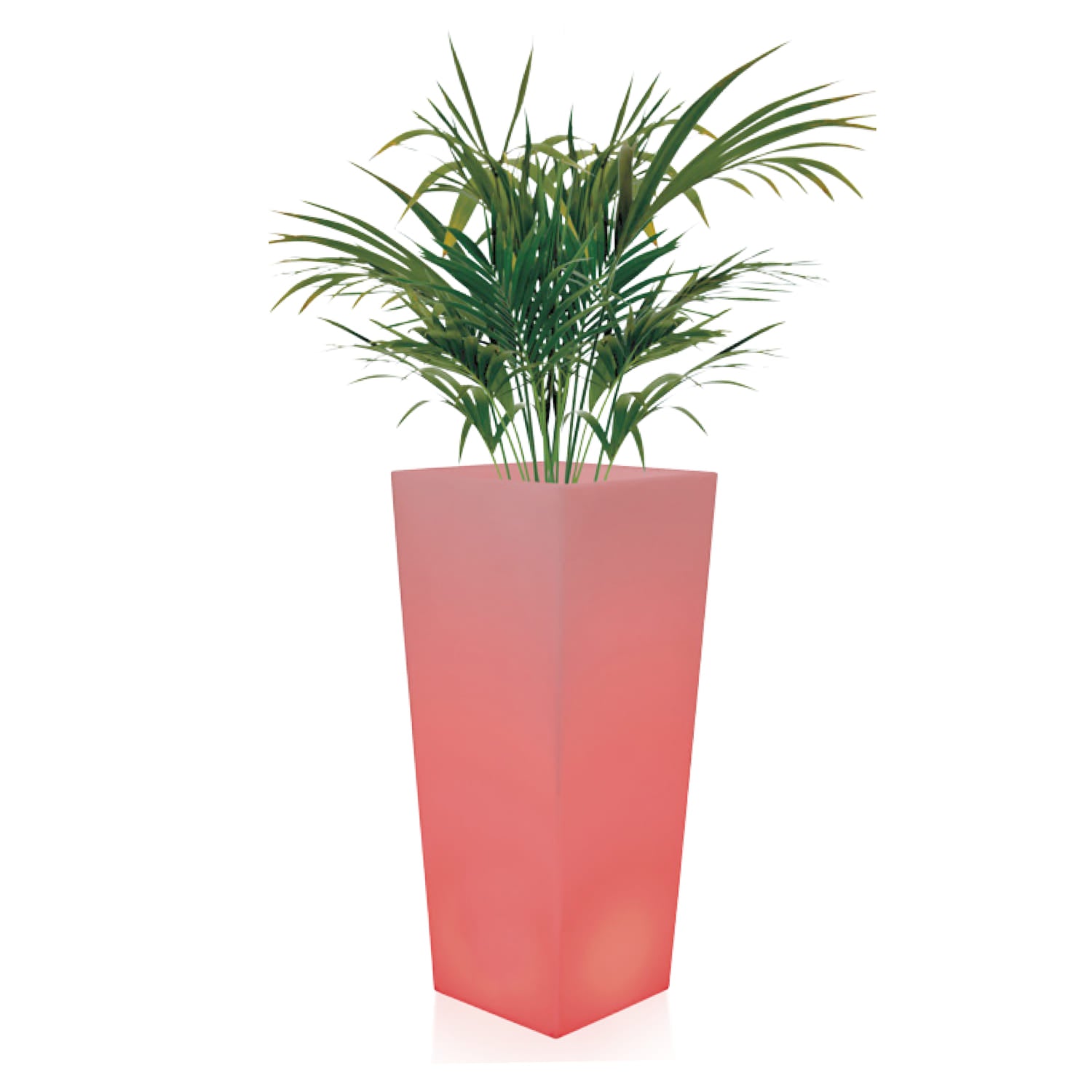 Vaso Luminoso Quadrato Solar 86: Eleganza e Resistenza