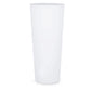Vaso luminoso solare tondo 86 cm, design elegante e resistente